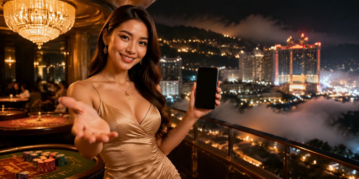 Pengalaman menonton bola sepak di Genting Highlands melalui mudah alih
